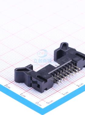 IDC连接器(牛角/简牛) 2.0-2*8P牛角 直插,P=2mm BOOMELE(博穆精