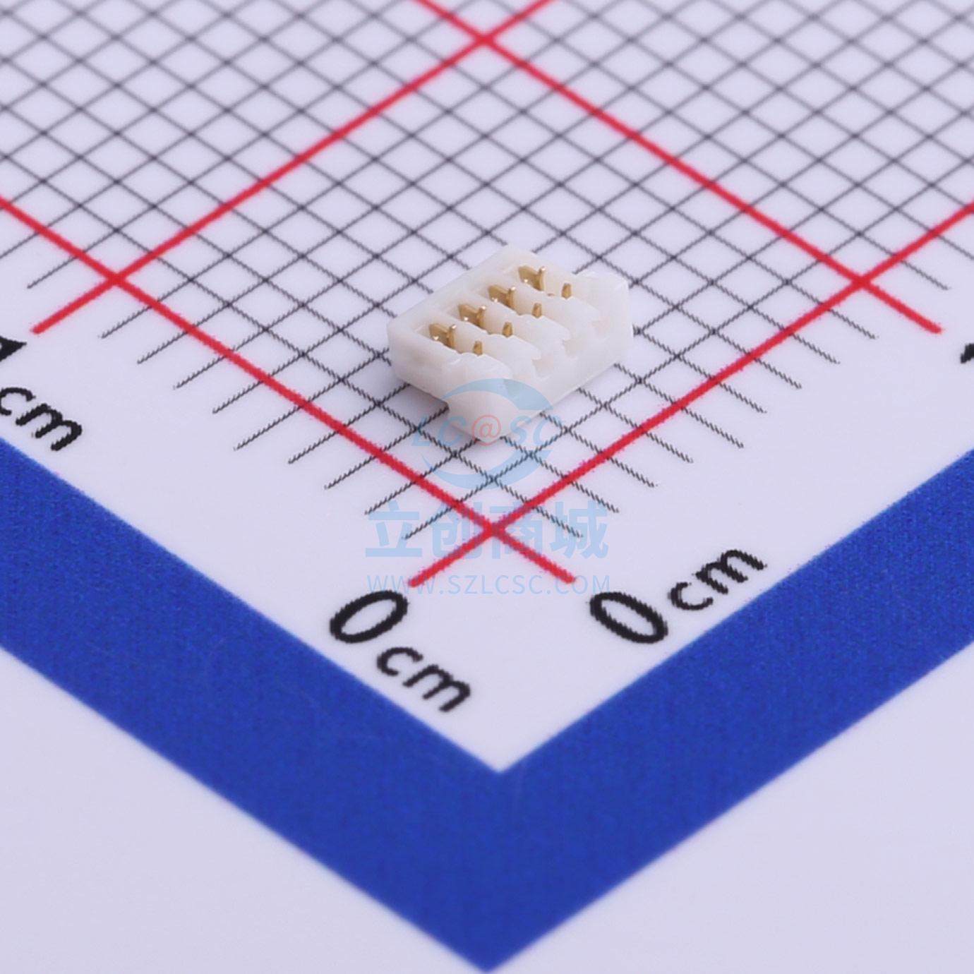 IDC连接器(牛角/简牛) X0800HI-04-N0HF P=0.8mm XKB Connectivit