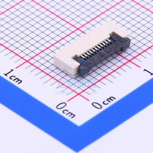 FFC/FPC连接器 AFC01-S11FCC-00 SMD,P=0.5mm JS(钜硕电子)