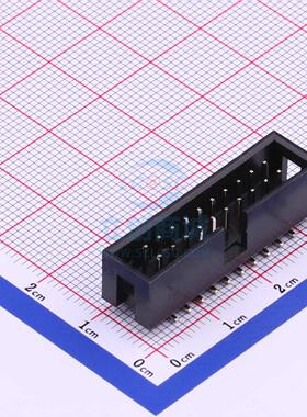 IDC连接器(牛角/简牛) 321020MG0CBK00A01 SMD,P=2.54mm JILN(锦