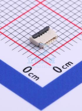 FFC/FPC连接器 X05A10H04G SMD,P=0.5mm XKB Connectivity(中国星