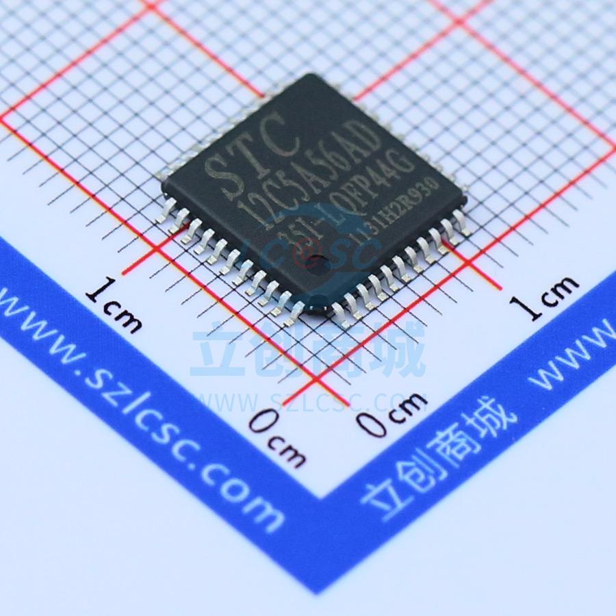 单片机(MCU/MPU/SOC) STC12C5A56AD LQFP-44_10x10x08P STC(宏晶)