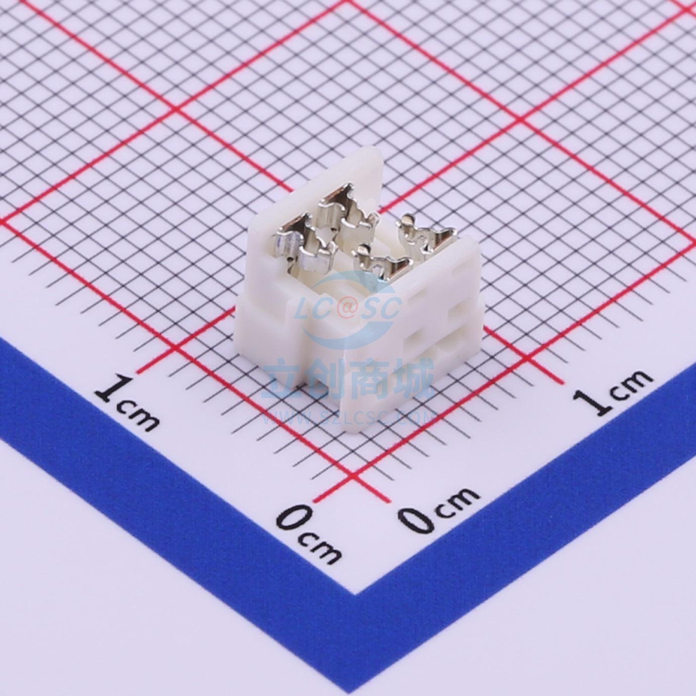 IDC连接器(牛角/简牛) I1276-04-N0 P=1.27mm XFCN(兴飞)