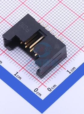 IDC连接器(牛角/简牛) 3114-10SG0BK00A1 直插,P=2.54mm Wcon(维