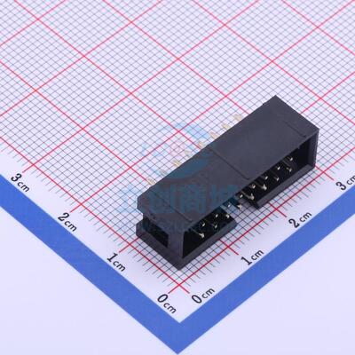 IDC连接器(牛角/简牛) BH-00029 直插,P=2.54mm Liansheng(连盛)