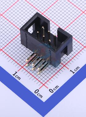 IDC连接器(牛角/简牛) 3110-06RG0BK00A1 弯插,P=2.54mm Wcon(维