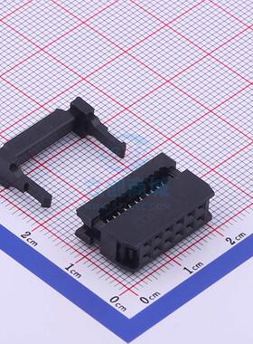 IDC连接器(牛角/简牛) DS1016-12MA2BB P=2.54mm CONNFLY