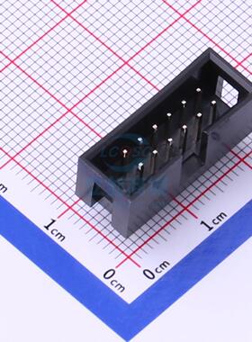IDC连接器(牛角/简牛) 321012SG0ABK00A04 直插,P=2.54mm JILN(锦