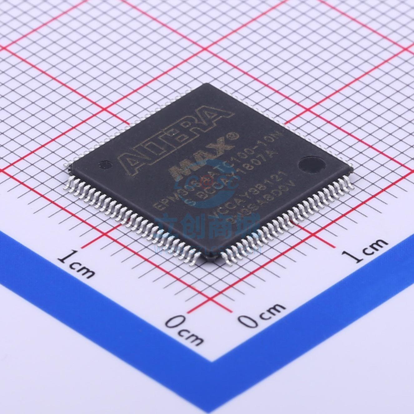 可编程逻辑器件(CPLD/FPGA) EPM3064ATC100-10N TQFP-100_14x14x0