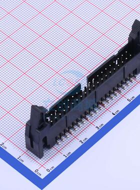 IDC连接器(牛角/简牛) X9555WVS-2x20A-6TV01 SMD,P=2.54mm XKB C