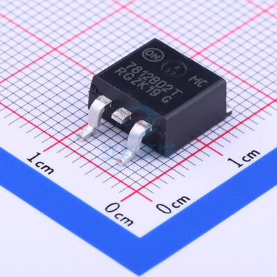 线性稳压器(LDO) MC7812BD2TR4G TO-263-2 onsemi(安森美)