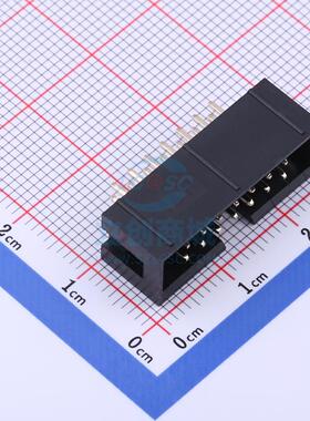 IDC连接器(牛角/简牛) X9555WV-2x07-6TV01 直插,P=2.54mm XKB Co
