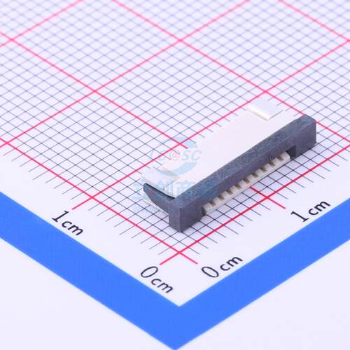 FFC/FPC连接器 AFA07-S09FCC-00 SMD,P=1mm JS(钜硕电子)