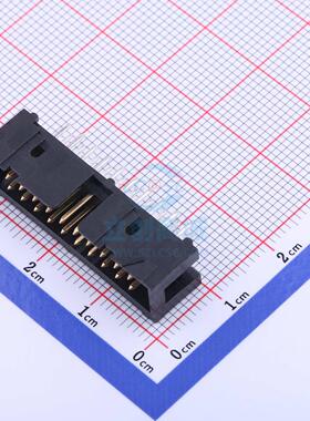 IDC连接器(牛角/简牛) 3113-20SS0BK00A1 直插,P=2.54mm Wcon(维