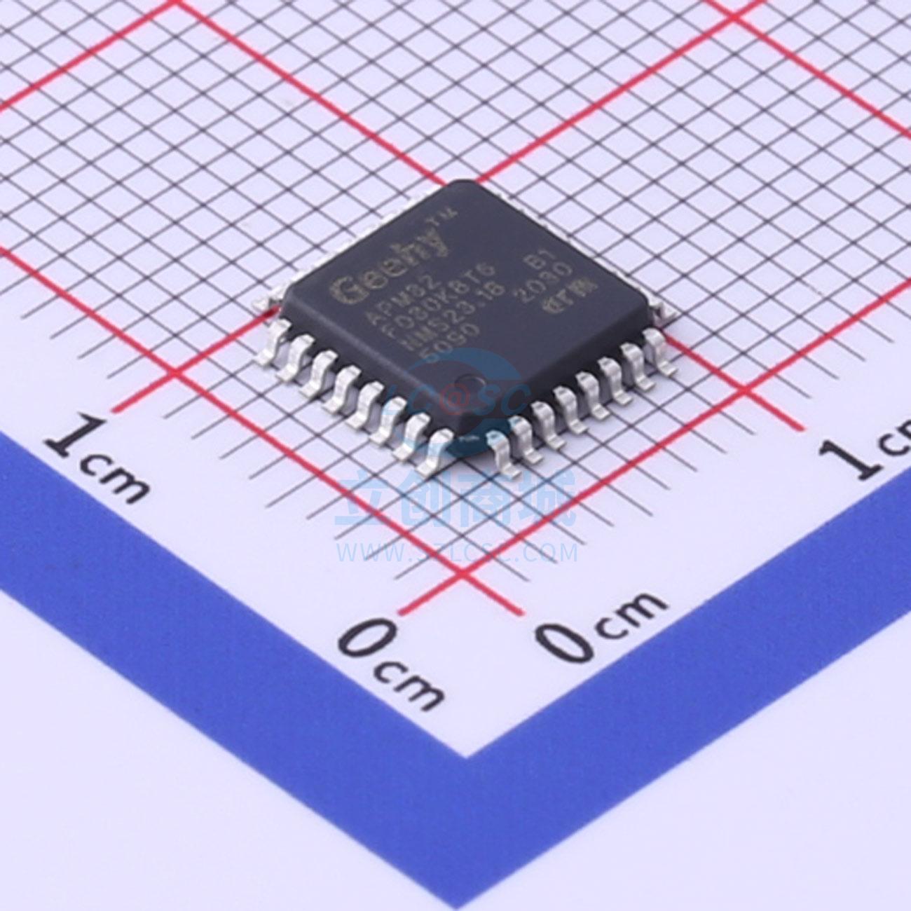 单片机(MCU/MPU/SOC) APM32F030K8T6 LQFP-32 Geehy(珠海极海)