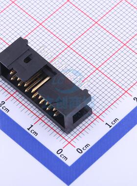 IDC连接器(牛角/简牛) 3113-14SS0BK00A1 直插,P=2.54mm Wcon(维