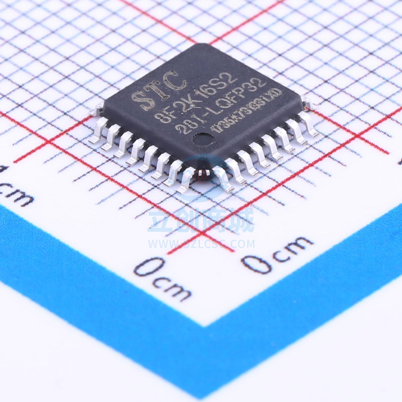单片机(MCU/MPU/SOC) STC8F2K16S2-28I-LQFP32 LQFP-32 STC(宏晶)