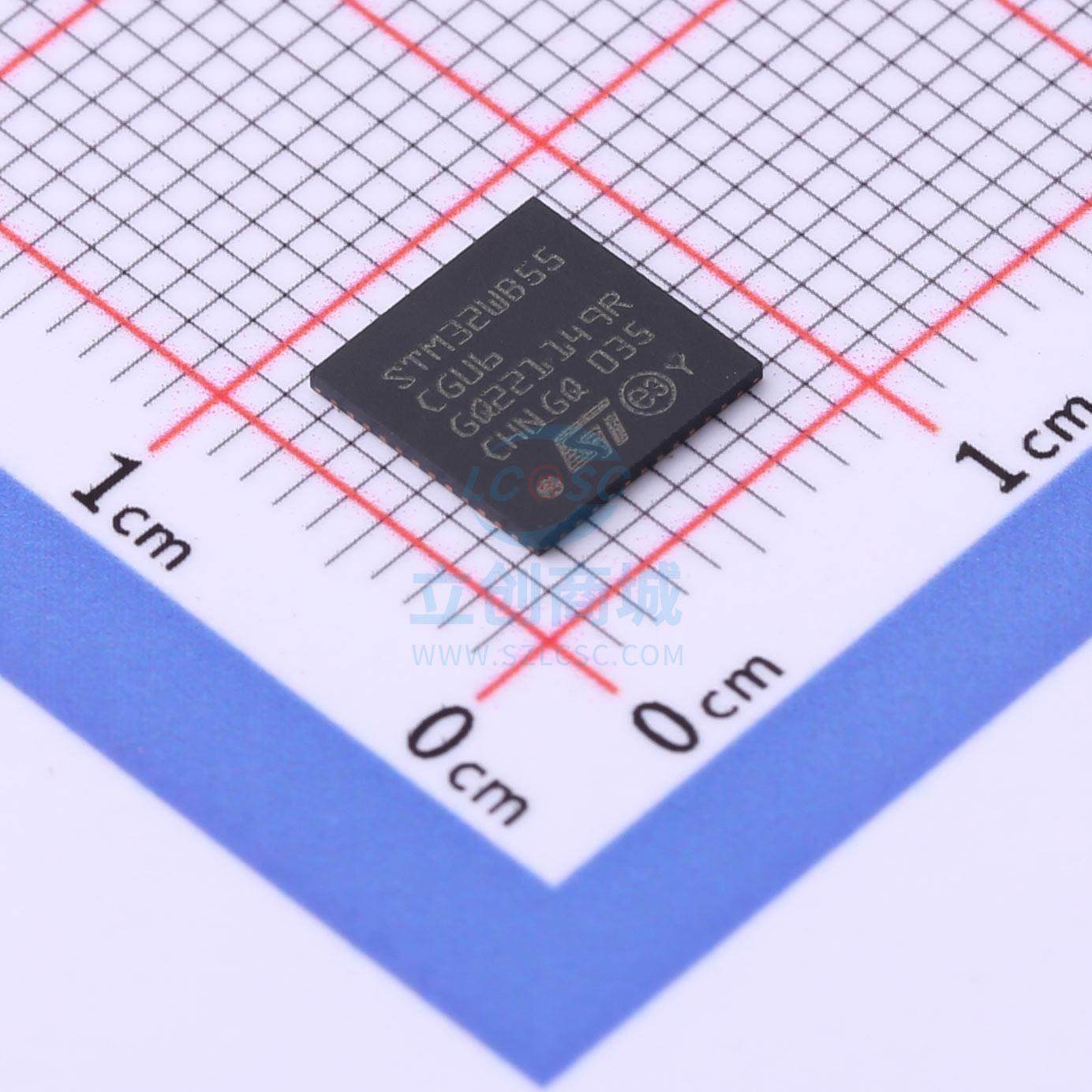 单片机(MCU/MPU/SOC) STM32WB55CGU6 UFQFPN-48 ST(意法半导体)