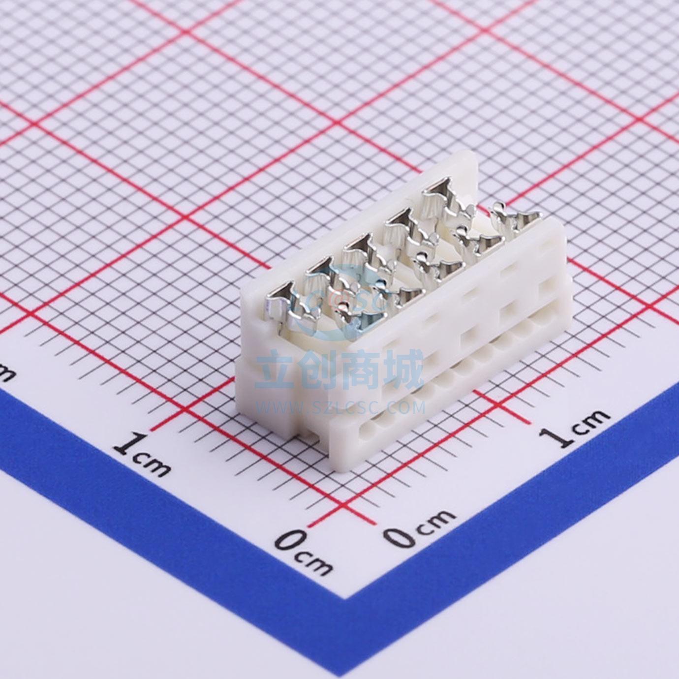 IDC连接器(牛角/简牛) I1276-10-N0 P=1.27mm XFCN(兴飞)