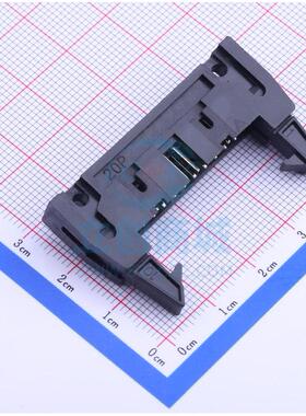 IDC连接器(牛角/简牛) 2.54-2*10P弯牛角 弯插,P=2.54mm BOOMELE(
