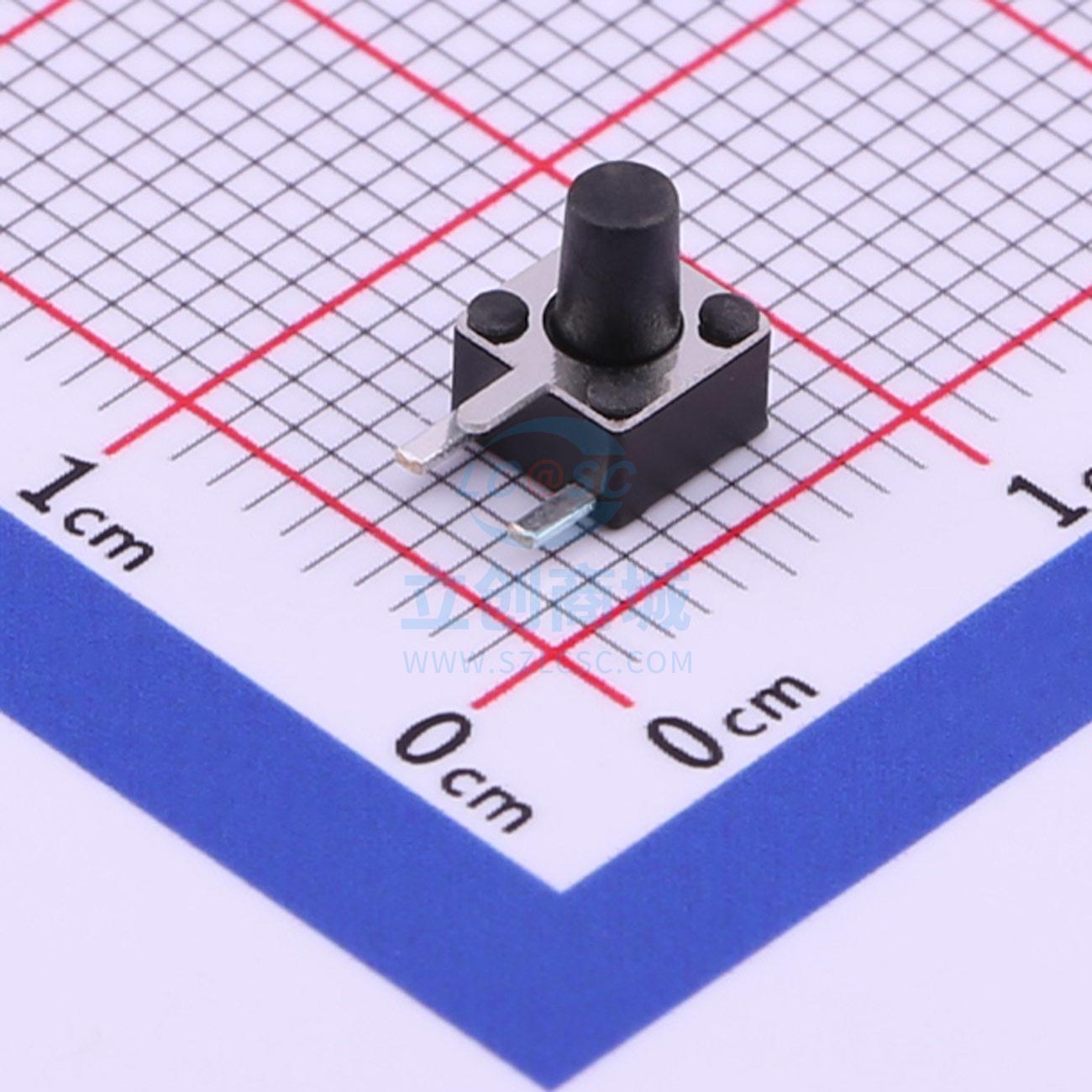 轻触开关 TS-1091B-A6B3-D2 插件 Yuandi(元迪)