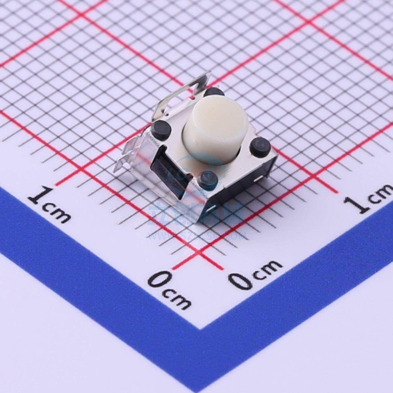 轻触开关 TA3-3W2-V-T/R SMD 圜达