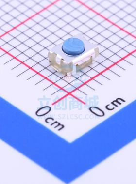 轻触开关 PTS820J20KSMTRLFS SMD,4.4x2.9x2mm C&K