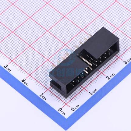 IDC连接器(牛角/简牛) DS254P-2X9-L0 直插,P=2.54mm DEALON(德艺