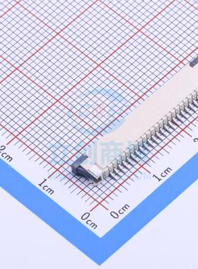 FFC/FPC连接器 1.0-24P上接 SMD,P=1mm BOOMELE(博穆精密)