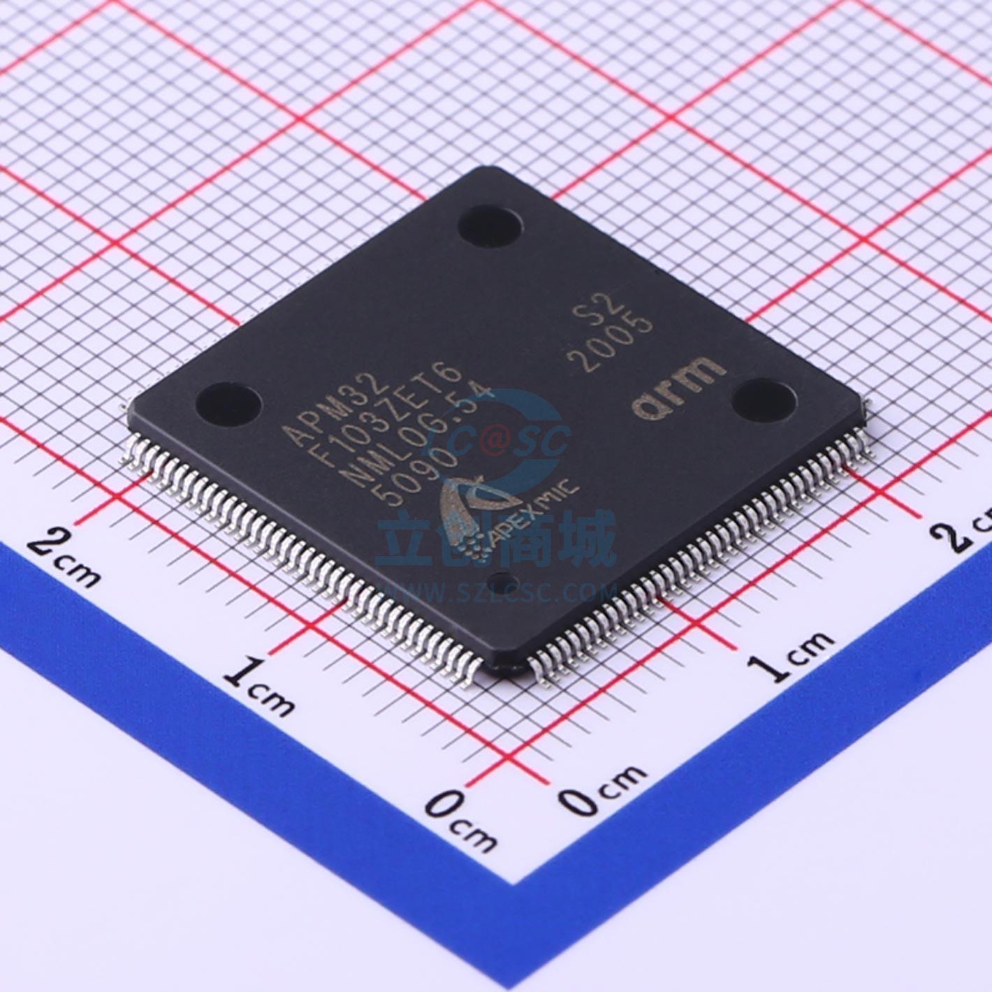 单片机(MCU/MPU/SOC) APM32F103ZET6 LQFP-144 Geehy(珠海极海)