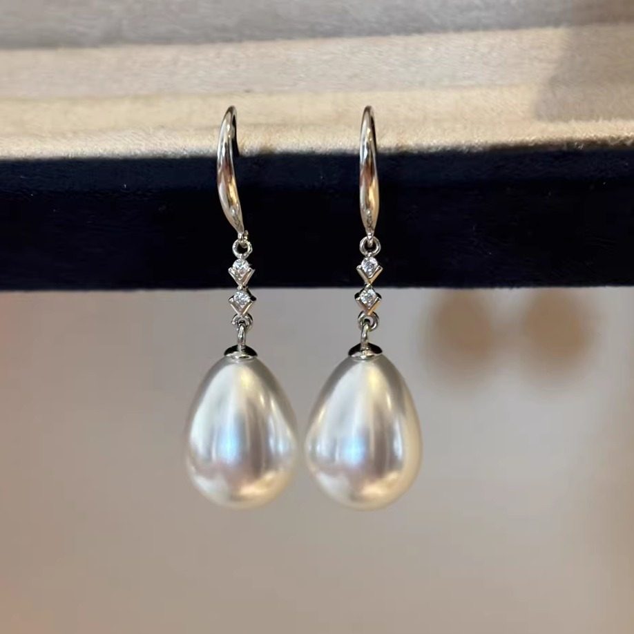 法式减龄气质澳母贝水滴珍珠耳环s925纯银高级感温柔小香风耳饰女,饰品/流行首饰/时尚饰品新,耳环,淘宝优惠券,粉丝福利购,淘宝优惠卷