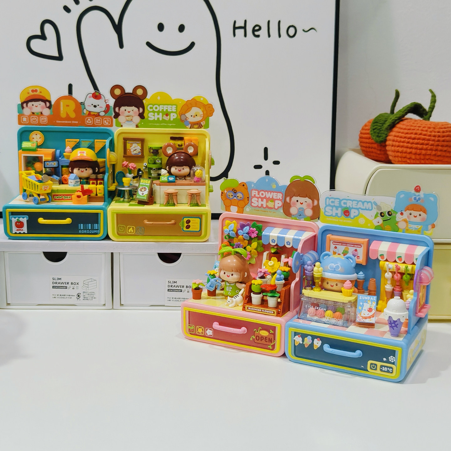 Bros Block国产积木肉肉酱店长日记小颗粒儿童益智男女孩拼装玩具,玩具/童车/益智/积木/模型,普通塑料积木,淘宝优惠券,粉丝福利购,淘宝优惠卷