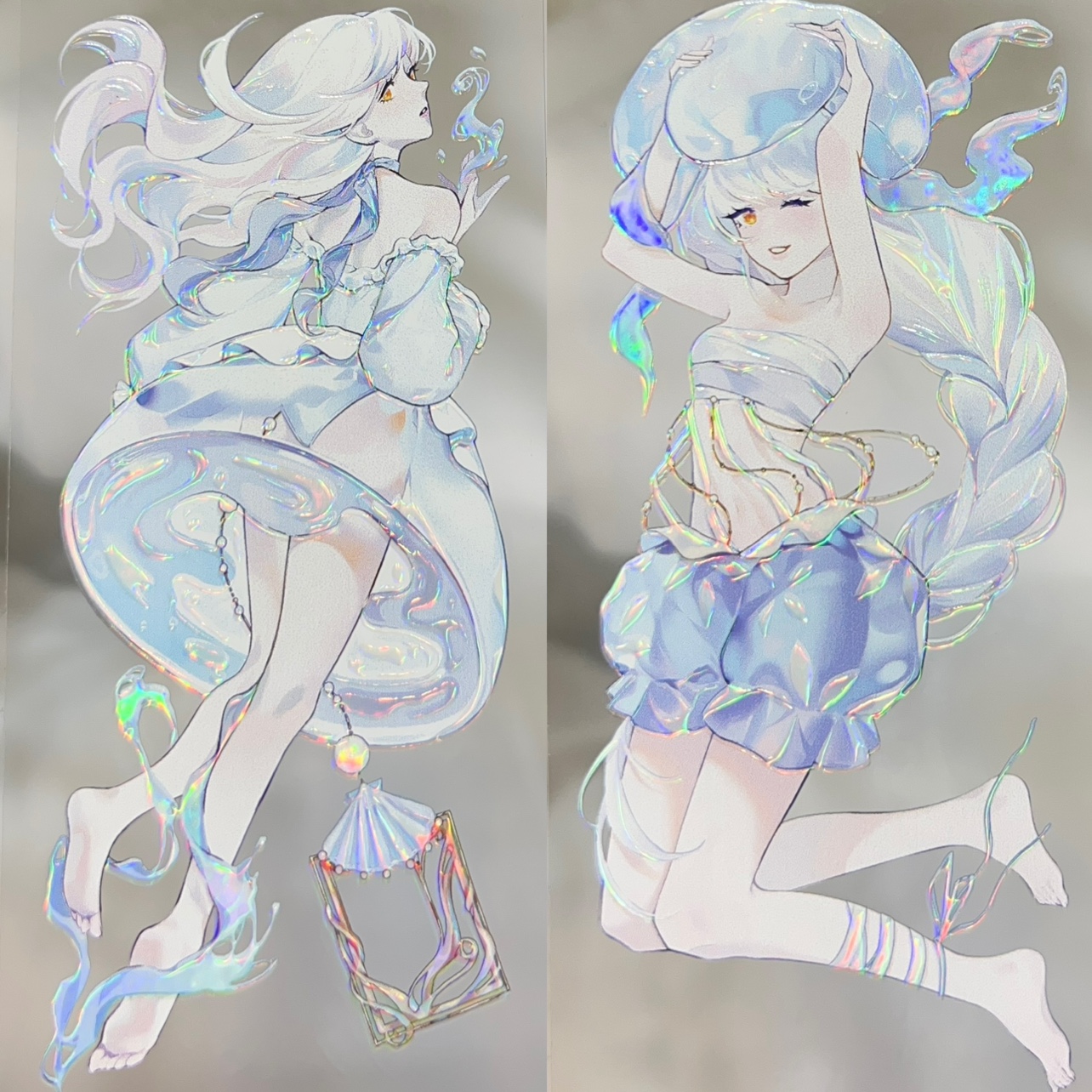 手账胶带曳澜若醺PET虹光
