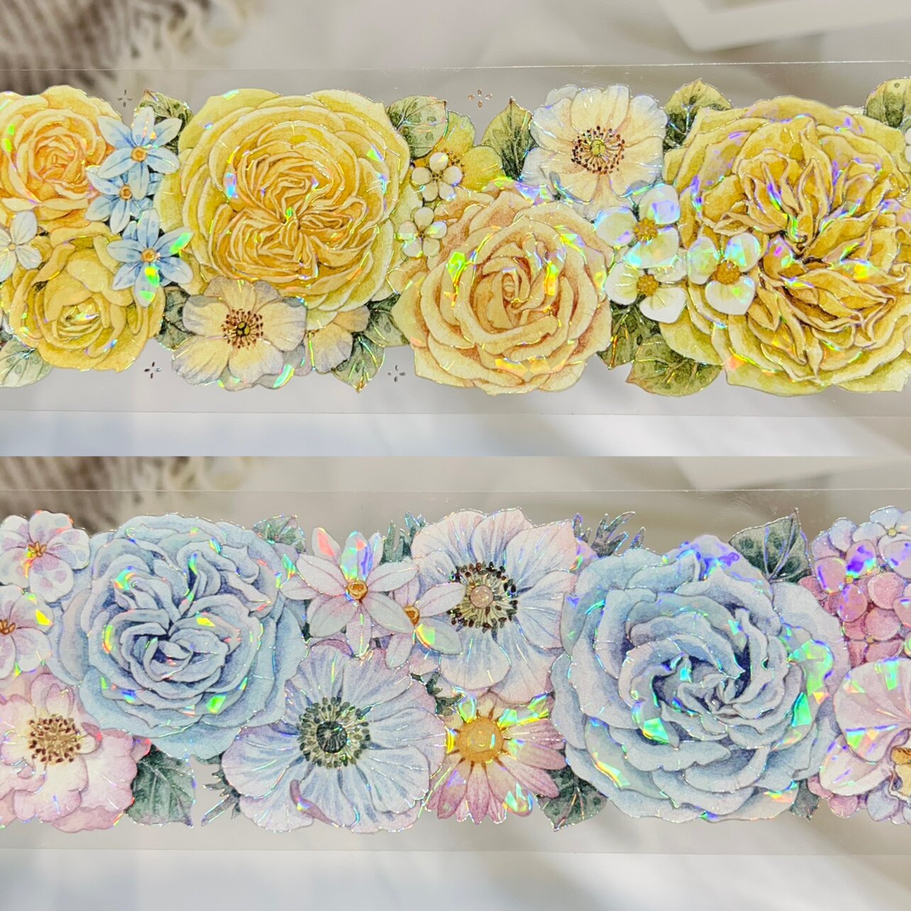 分装胶带芬芳缎带PET贝壳胶带