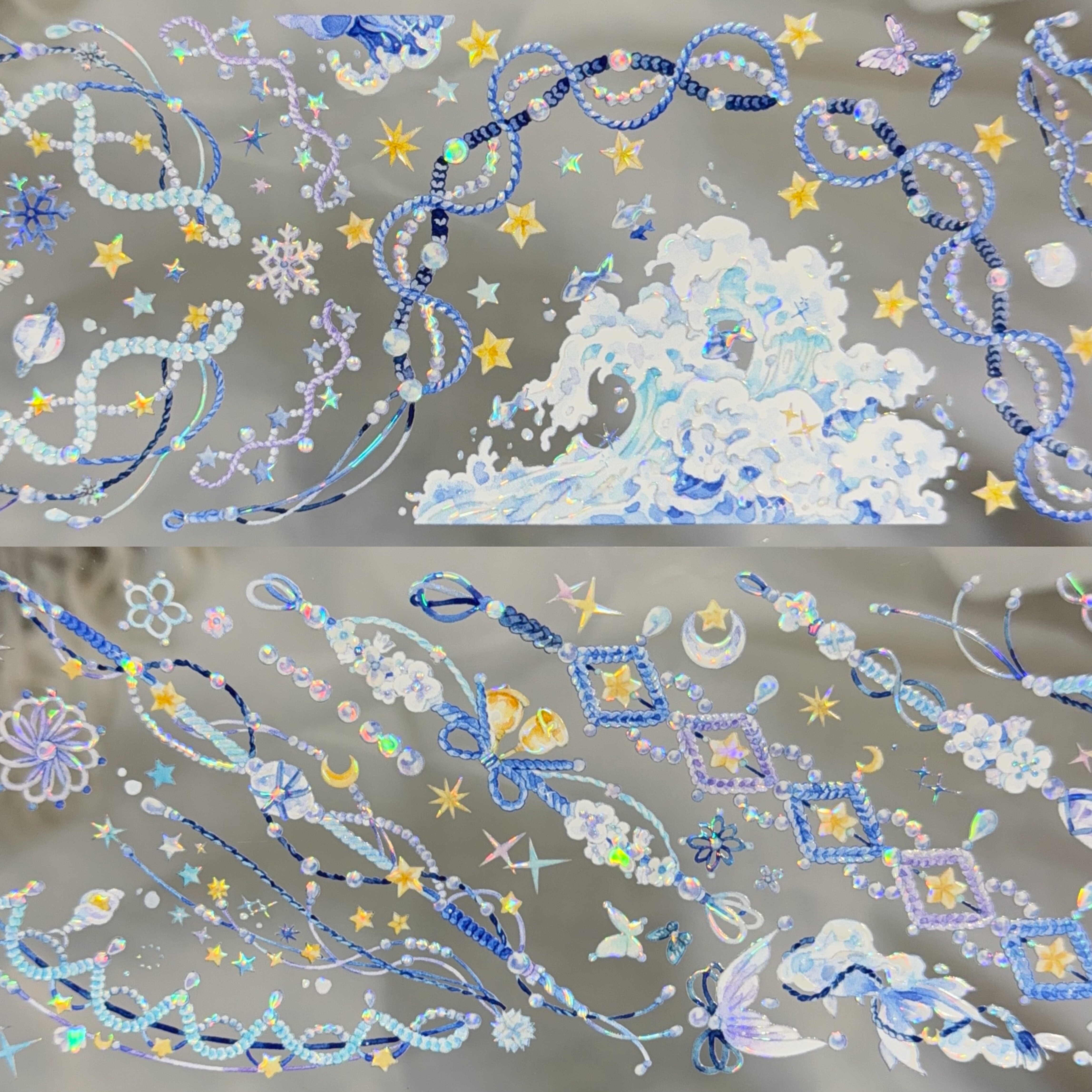 第九航大分装手账胶带恋链涛声海洋系链条素材贝壳光流麻咕卡背卡,文具电教/文化用品/商务用品,和纸胶带,淘宝优惠券,粉丝福利购,淘宝优惠卷