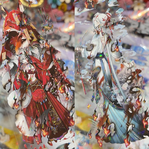 路灯分装手账胶带姑妄言观山海鬼灯一线小心地滑人物合集流麻背卡