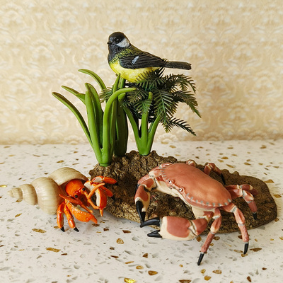 PAPO螃蟹塑料仿真玩具