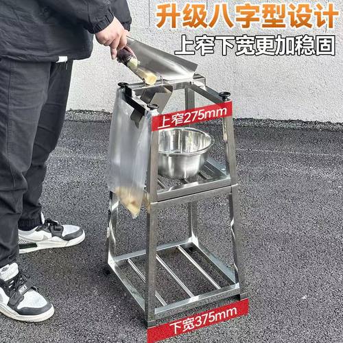 甘蔗切节机不锈钢切甘蔗神器甘蔗铡刀水果店摆摊专用切块商用切段