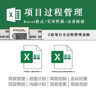 项目管理研发流程风险管理表格任务进度计划过程管控软件开发模板