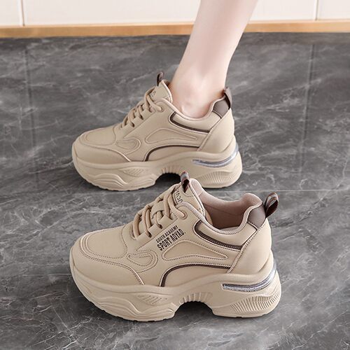 小个子增高运动鞋厚底老爹鞋女