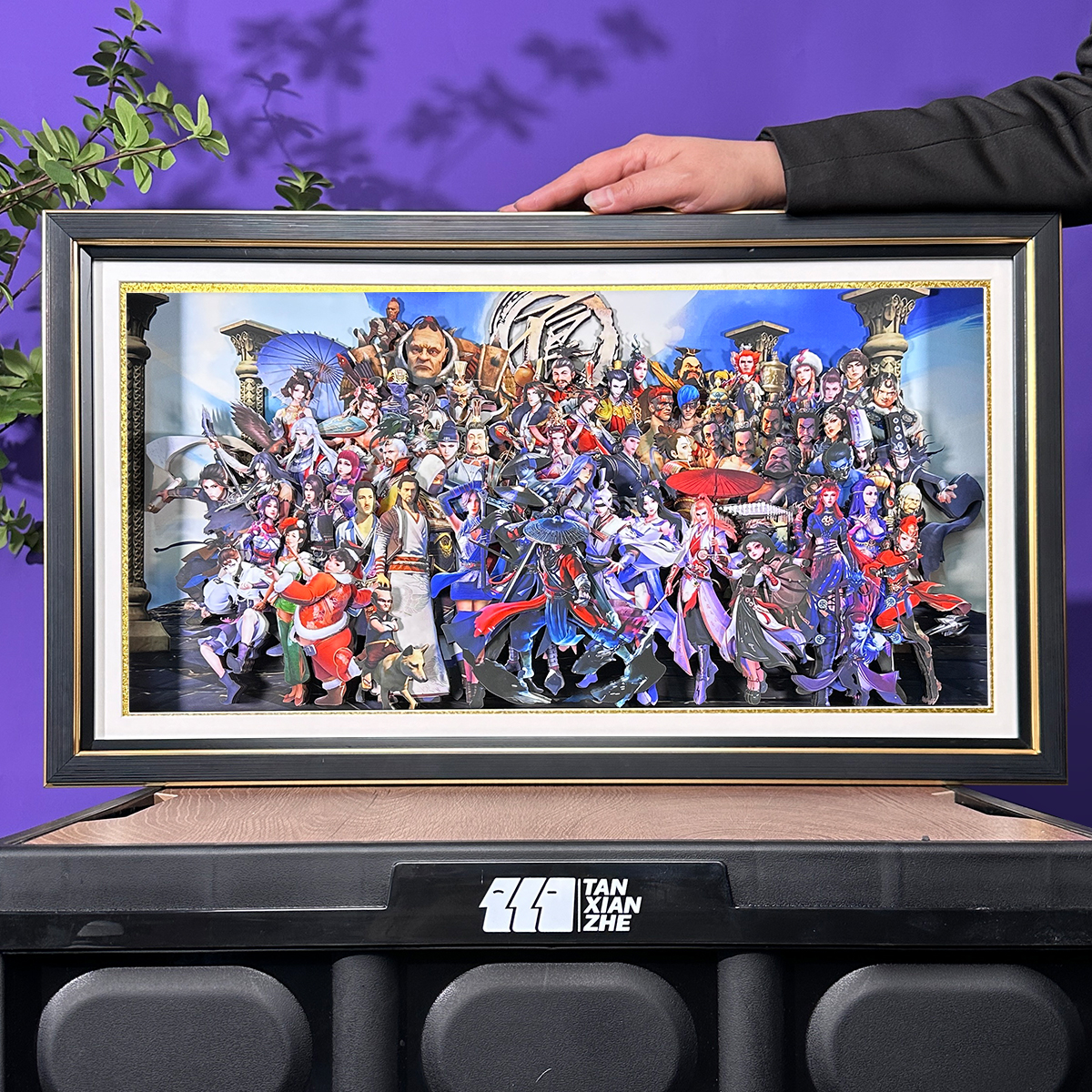 国漫画江湖之不良人周边3d立体画玄关动漫装饰画送朋友生日礼物图片