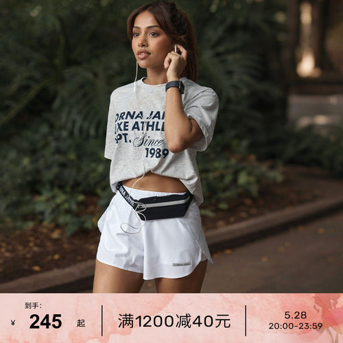 lornajane运动短裤双层打底裤女