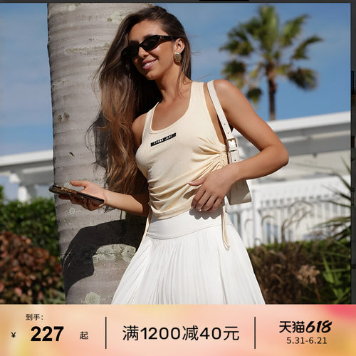 LornaJane背心抽绳运动上衣罩衫