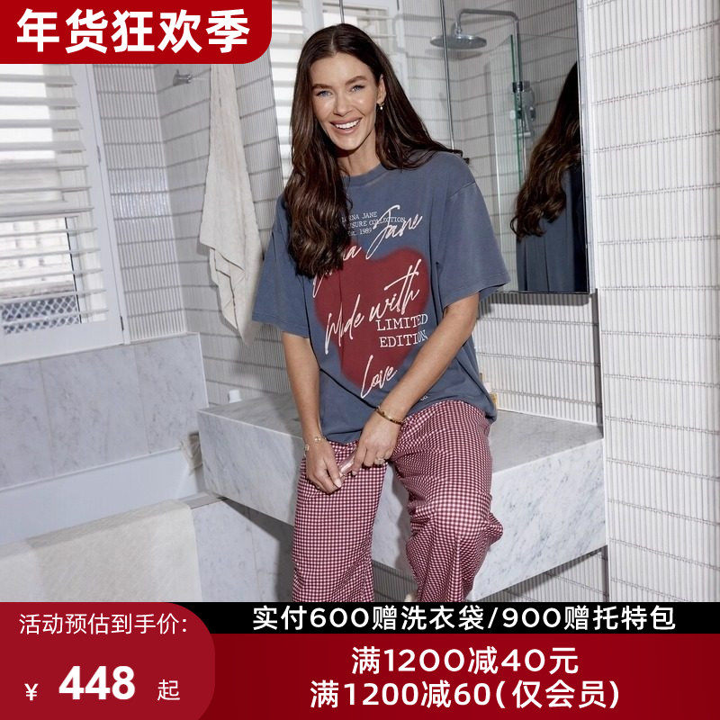 LornaJane运动瑜伽上衣T恤短袖罩衫宽松LOVE健身跑步女瑜伽服LJ,运动服/休闲服装,运动T恤,淘宝优惠券,粉丝福利购,淘宝优惠卷