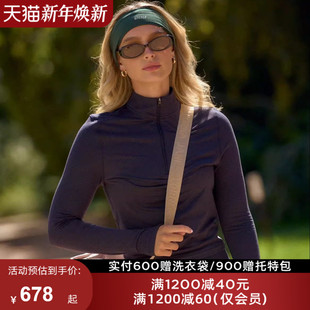 秋冬速干LornaJane运动上衣罩衫 瑜伽服ACTIVE健身网球女 外套长袖