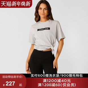 LornaJane运动上衣短袖 T恤SPLIT瑜伽健身跑步日常休闲女LJ
