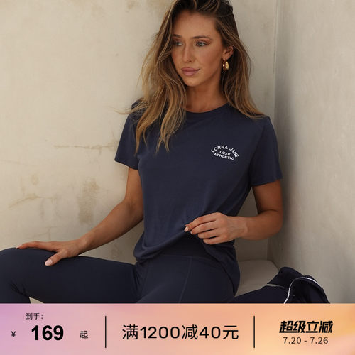 LJ运动瑜伽t恤短袖长袖上衣罩衫