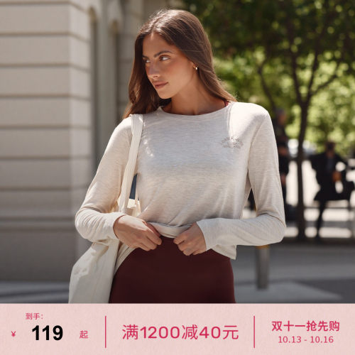 LJ运动瑜伽t恤短袖长袖上衣罩衫