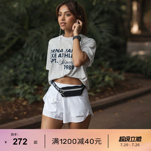 lornajane运动短裤双层打底裤女