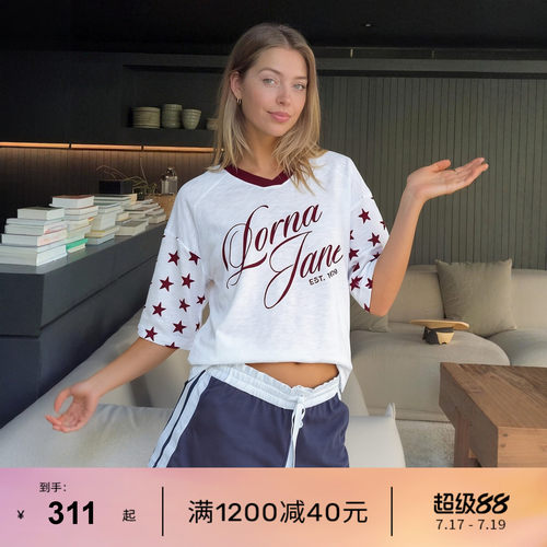 LornaJane修身短袖瑜伽T恤女